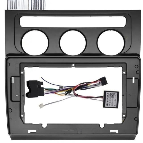 Car Frame Fascia Adapter Android Radio Dash Fitting Panel Kit For Volkswagen Touran (DZ-028) - Image 2