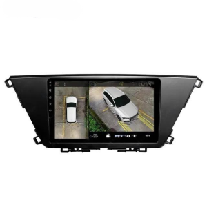 Car Frame Fascia Adapter Android Radio Dash Fitting Panel Kit For Kia Carens （QY-097）