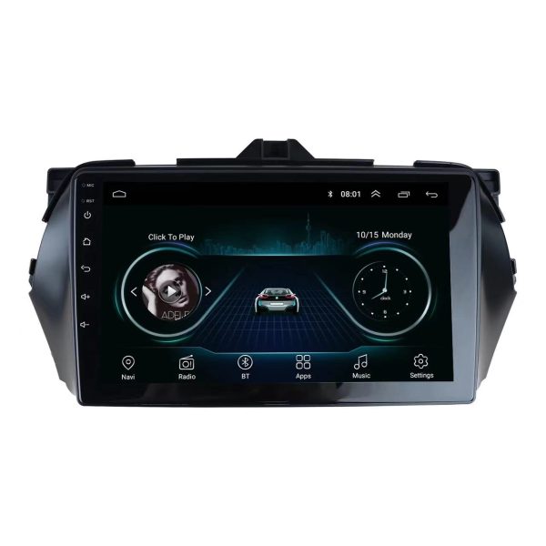 Car Frame Fascia Adapter For Suzuki Ciaz Alivio 2015-2017 Android Radio Dash Fitting Panel Kit (LM-003)