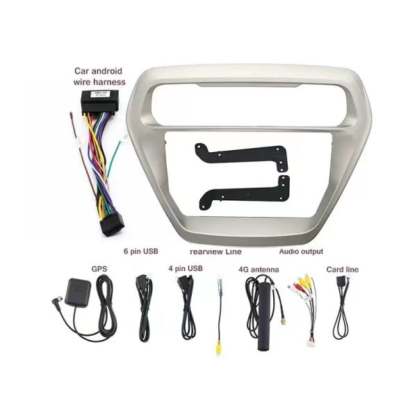 Car Frame Fascia Adapter Decoder Android Radio Dash Fitting Panel Kit For Ford Escort (FORD-003004005) - Image 5
