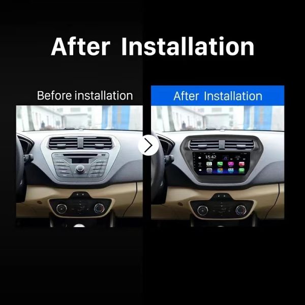 Car Frame Fascia Adapter Decoder Android Radio Dash Fitting Panel Kit For Ford Escort (FORD-003004005) - Image 3