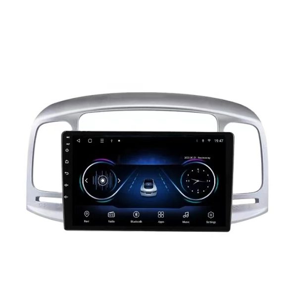 Car Frame Fascia Adapter For Hyundai Accent 2009-2012 Android Radio Dash Fitting Panel Kit (XD-030)
