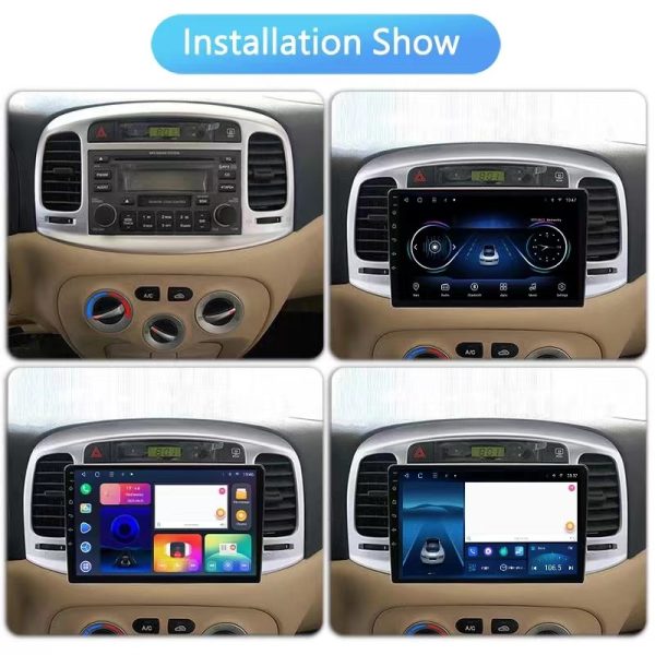 Car Frame Fascia Adapter For Hyundai Accent 2009-2012 Android Radio Dash Fitting Panel Kit (XD-030) - Image 2