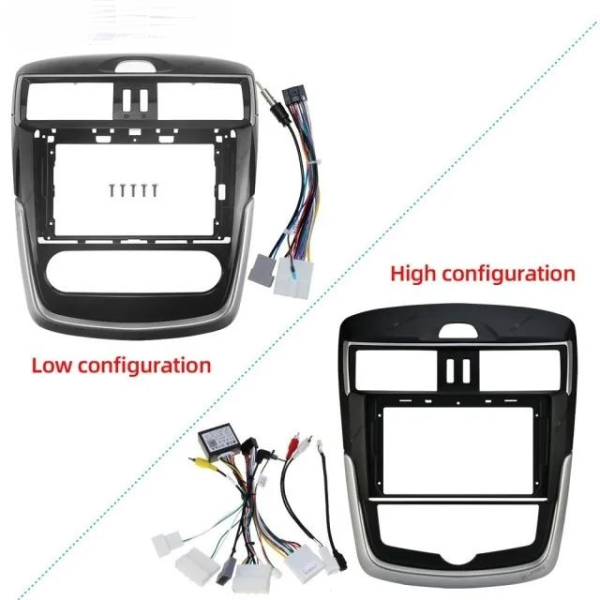 Car Frame Fascia Adapter For Nissan Tiida 2016-2020 Android Android Radio Dash Fitting Panel Kit (RC-021023) - Image 2