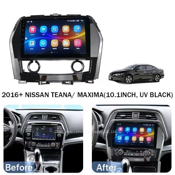 Car Frame Fascia Adapter Android Radio Dash Fitting Panel Kit For Nissan Maxima Teana (RC-033) - Image 2