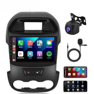 Car Frame Fascia Adapter Canbus Box Decoder Android Radio Audio Dash Fitting Panel Kit For Ford Ranger F250 (FORD-034)
