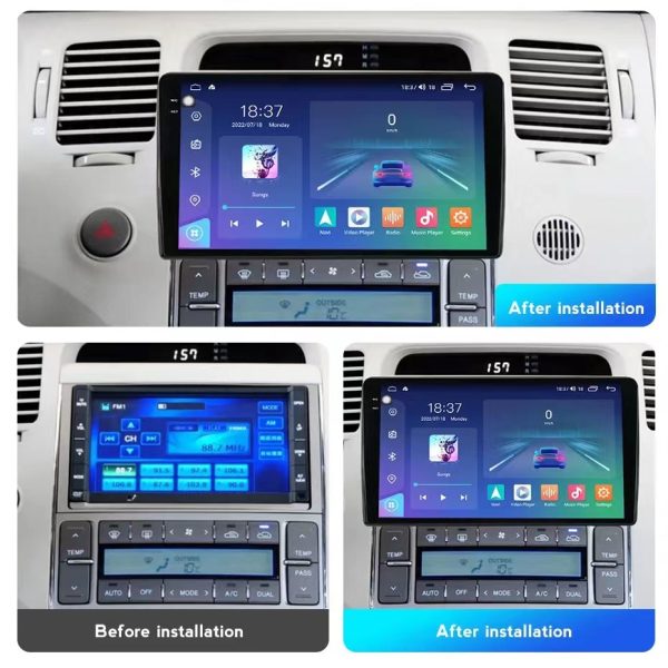 Car Frame Fascia Adapter For Hyundai Azera 2006-2010 Android Radio Dash Fitting Panel Kit  (XD-034) - Image 2