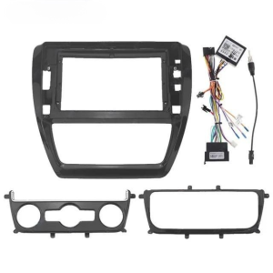 Car Frame Fascia Adapter Canbus Box Decoder Android Radio Audio Dash Fitting Panel Kit For Volkswagen Jetta Sagitar Bora (DZ-010)