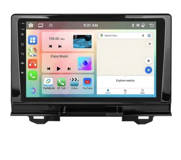Car Frame Fascia Adapter Android Radio Dash Fitting Panel Kit For Honda Vezel XRV HRV (BT-039)