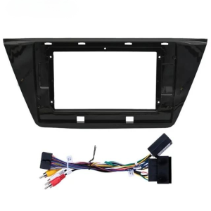 Car Frame Fascia Adapter For Volkswagen Touran 2016-2018 Android Radio Dash Fitting Panel Kit (DZ-023)
