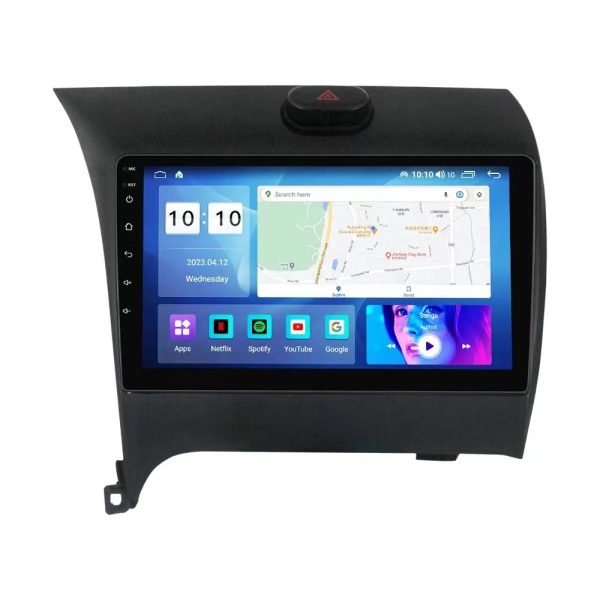 Car Frame Fascia Adapter Android Radio Dash Fitting Panel Kit For KIA Cerato K3 Forte Shuma (QY-004)