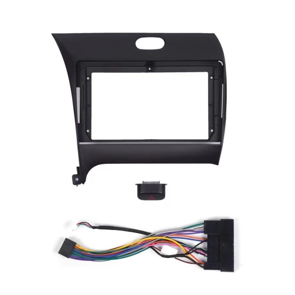 Car Frame Fascia Adapter Android Radio Dash Fitting Panel Kit For KIA Cerato K3 Forte Shuma (QY-004) - Image 3