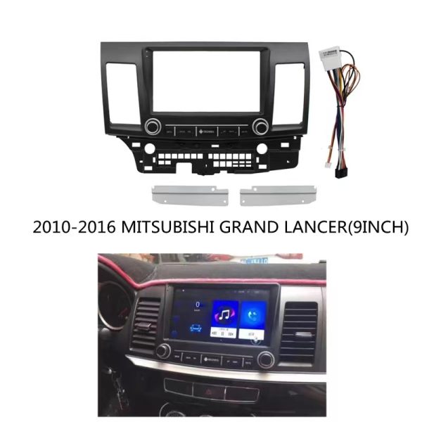 Car Frame Fascia Adapter Android Radio Dash Fitting Panel Kit For Mitsubishi Lancer 10 Fortis (SL-004) - Image 2
