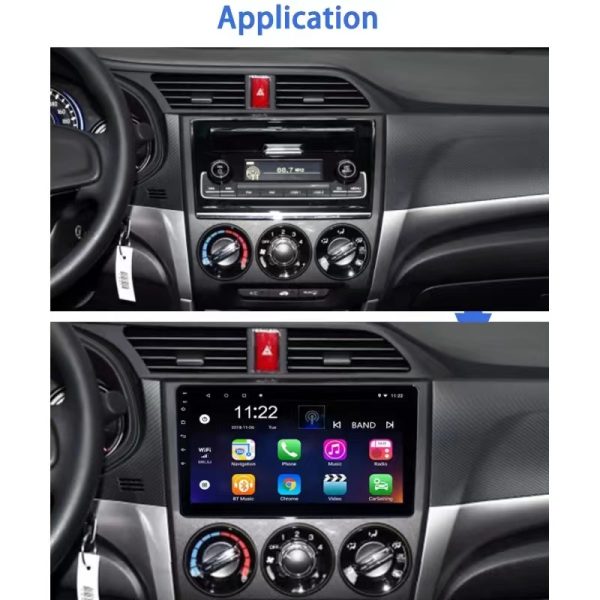 Car Frame Fascia Adapter For Honda Crider Envix 2019 Android Radio Dash Fitting Panel Kit (BT-040) - Image 2