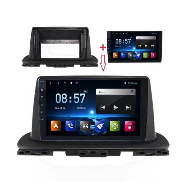 Car Frame Fascia Adapter For Kia Cerato 2018 K3 2020 Android Radio Dash Fitting Panel Kit (QY-041)