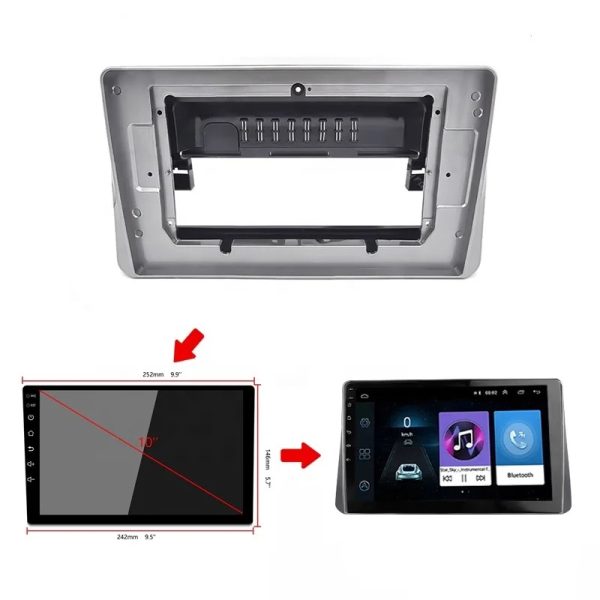 Car Audio Fascia Frame Kit Canbus Box Decoder For Nissan Sylphy Sentra Android Dashboard Kit Face Plate Frame Fascias (RC-042)