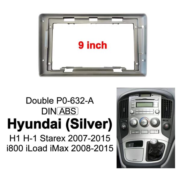 Car Fascia Frame Fitting Adaptor Android Audio Dash Trim Kit For Hyundai H1 Starex (XD-042) - Image 2
