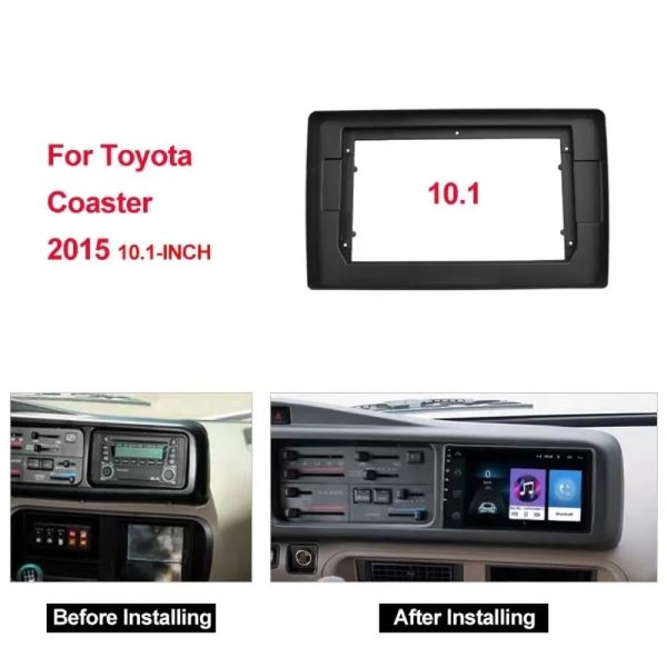 Car Frame Fascia Adapter For Toyota Coaster 2013-2015 Android Radio Dash Fitting Panel Kit (FT-045) - Image 3
