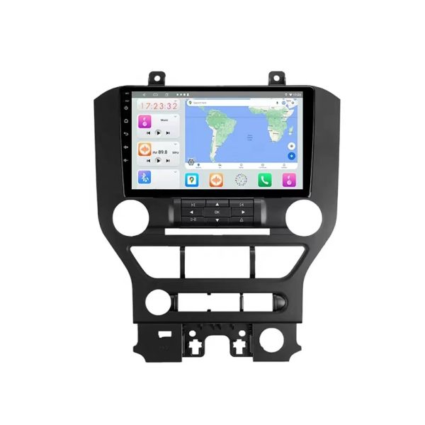 Car Fascia Frame Adapter For Ford Mustang 2015-2018 Android Radio Dashboard Fitting Panel Kit Face Plate (FORD-048049)