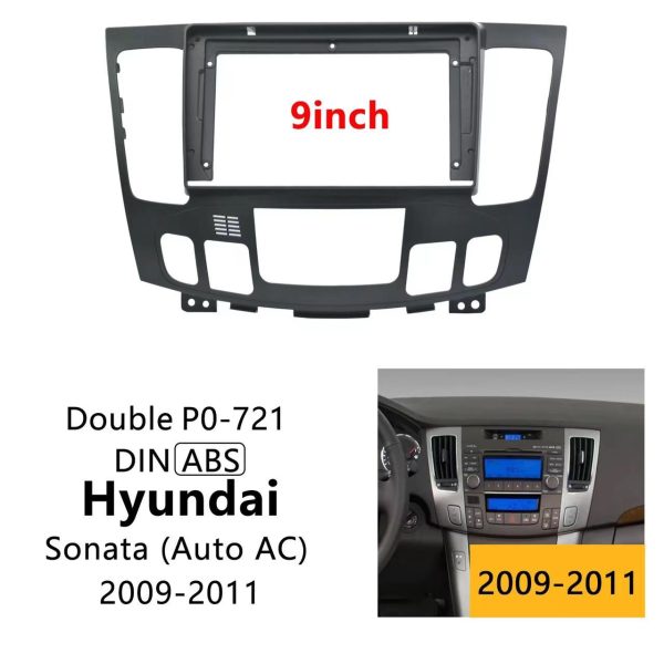 Car Frame Fascia Adapter Android Radio Dash Fitting Panel Kit For Hyundai Sonata 7 NFC (XD-048) - Image 5