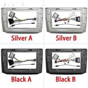 Car Frame Fascia Adapter Canbus Box Decoder For Skoda Fabia Rapid 2007-2014 Android Radio Dash Fitting Panel Kit (SKD-006)