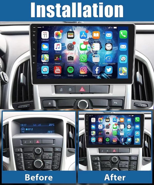 Car Frame Fascia Adapter Canbus Box Decoder Android Radio Audio Dash Fitting Panel Kit For Buick Excelle Opel Astra J (BK-005) - Image 3
