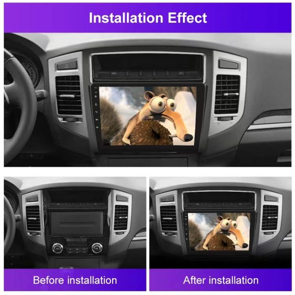 Car Frame Fascia Adapter For Mitsubishi Pajero Sport 2 Triton L200 Android Radio Dash Fitting Panel Kit (SL-005006) - Image 2