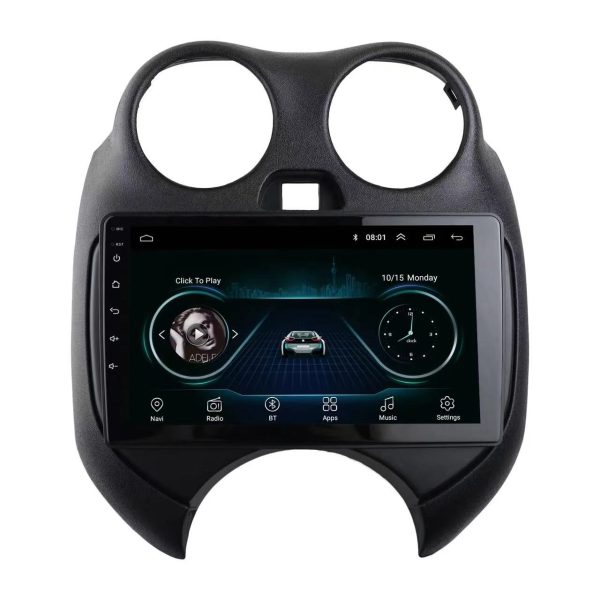 Car Frame Fascia Adapter Android Radio Dash Fitting Panel Kit For Nissan March Micra K13 (RC-050)