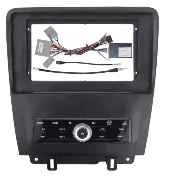 Car Frame Fascia Adapter Android Radio Dash Fitting Panel Kit For Ford Mustang (FORD-050) - Image 2