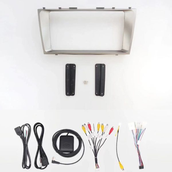 Car Frame Fascia Adapter For Toyota Camry 7 XV 40 50 Daihatsu Altis Solara Android Radio Dash Fitting Panel Kit(FT-055) - Image 2