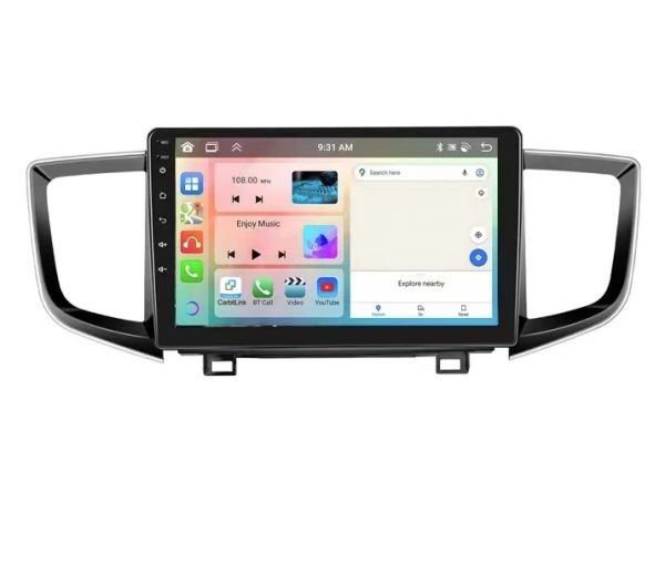 Car Frame Fascia Adapter Canbus Box Decoder Android Radio Audio Dash Fitting Panel Kit For Honda Pilot 2016 (BT-056)