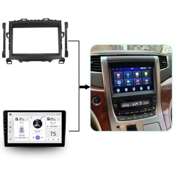 Car Radio Fascia Frame Adapter Canbus Box For Toyota Alphard 20 Series Vellfire Android Radio Dash Fitting Panel Kit(FT-058) - Image 5
