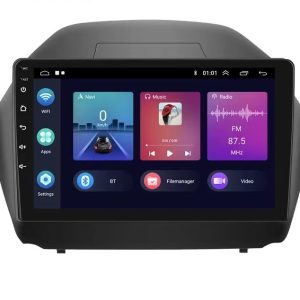 Car Frame Fascia Adapter Android Radio Dash Fitting Panel Kit For Hyundai Tucson IX35 (XD-006)