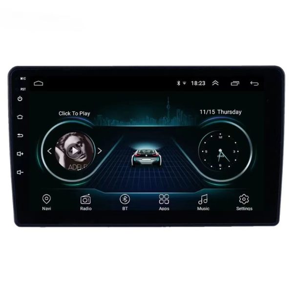 Car Frame Fascia Adapter for Toyota Corolla RAV4 CHR Camry Yaris Vois Universal Android Radio Dash Fitting Panel Kit (FT-006)