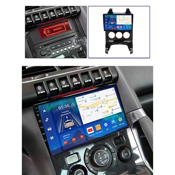 Car Frame Fascia Adapter Canbus Box For Peugeot 3008 308 2009-2012 Android Radio Dash Fitting Panel Kit (BZ-006) - Image 2