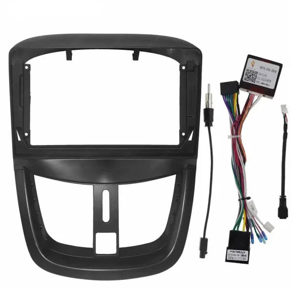 Car Frame Fascia Adapter Canbus Box Decoder For Peugeot 207 207CC Android Radio Dash Fitting Panel Kit (BZ-019) - Image 2