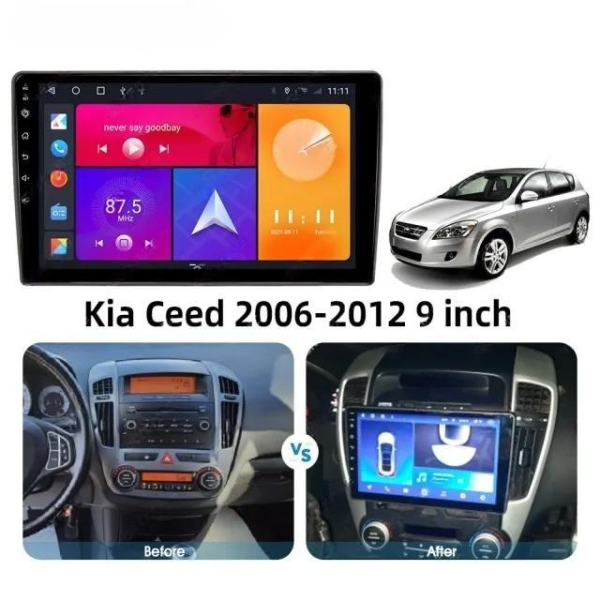 Car Frame Fascia Adapter Android Radio Dash Fitting Panel Kit For Kia Ceed (QY-093） - Image 3