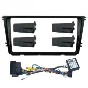 Car Frame Fascia Adapter For Volkswagen Lamando Passart B8 2015-2018 Android Radio Dash Fitting Panel Kit (DZ-055)