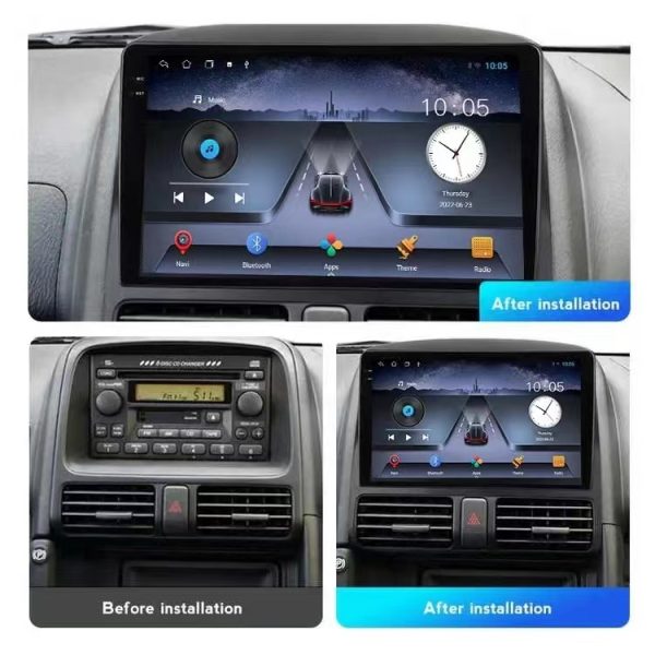 Car Frame Fascia Adapter For Honda CRV C-RV 2002-2006 Android Radio Dash Fitting Panel Kit (BT-064) - Image 2