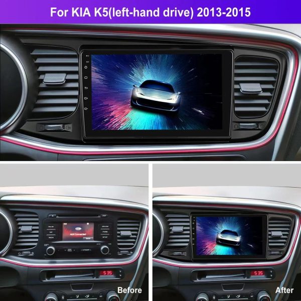Car Frame Fascia Adapter Android Radio Dash Fitting Panel Kit For KIA K5 Optima (QY-064) - Image 2