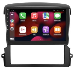 Car Frame Fascia Adapter Canbus Box Decoder Android Radio Audio Dash Fitting Panel Kit For Kia Sorento （QY-067）