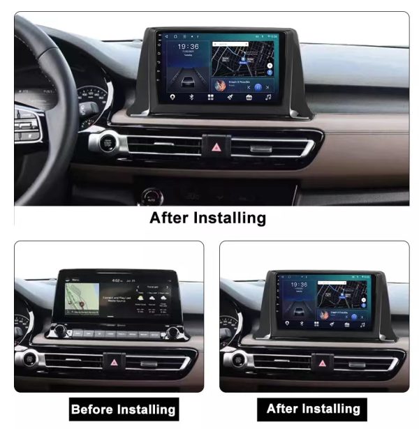 Car Fascia Frame Adapter For Kia Seltos 2020+ Android Radio Dash Panel (QY-068) - Image 2