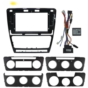 Car Frame Fascia Adapter Android Radio Dash Fitting Panel Kit For Skoda Octavia (SKD-001)