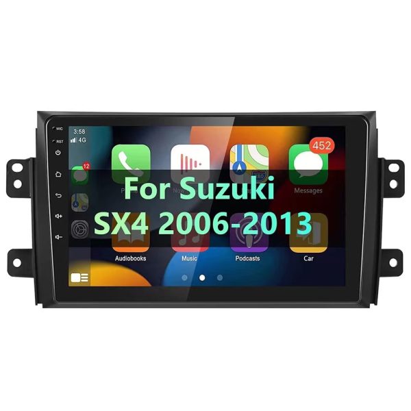 Car Frame Fascia Adapter For Suzuki SX4 2006-2012 Android Radio Dash Fitting Panel Kit (LM-007)