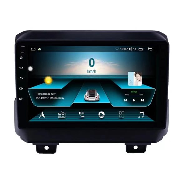 Car Frame Adapter For Jeep Wrangler 2018 Android Radio Dash Panel Fascia (JP-007)