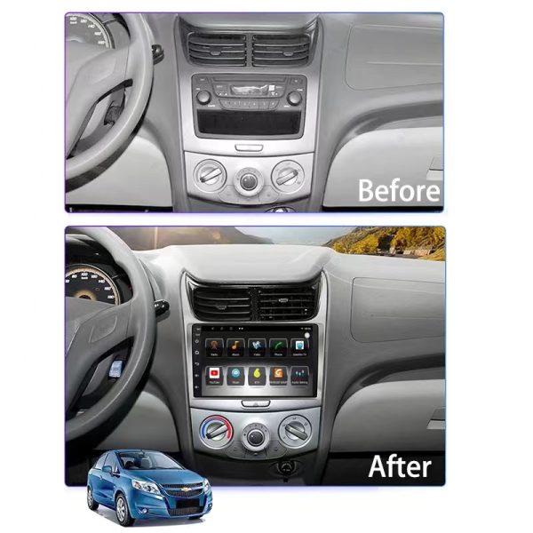 Car Radio Fascia Frame Adapter For Chevrolet Sail 2010-2014 Android Stereo Dashboard Kit Face Plate (FXL-007) - Image 2