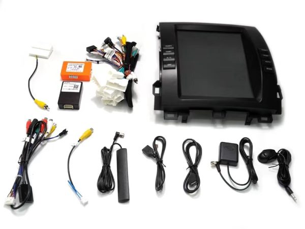 9.7'' Tesla Vertical Screen For Toyota Land Cruiser Prado 120 Lexus GX470 2004-2009 Android Car Multimedia Player (SPZJ-007) - Image 5