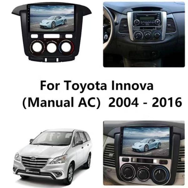 Car Radio Fascia for TOYOTA INNOVA AVANZA 2011-2014 Stereo Android Dashboard Kit Face Plate (FT-070) - Image 9