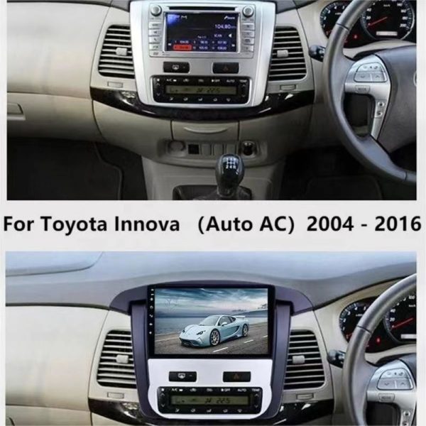 Car Radio Fascia for TOYOTA INNOVA AVANZA 2011-2014 Stereo Android Dashboard Kit Face Plate (FT-070) - Image 10