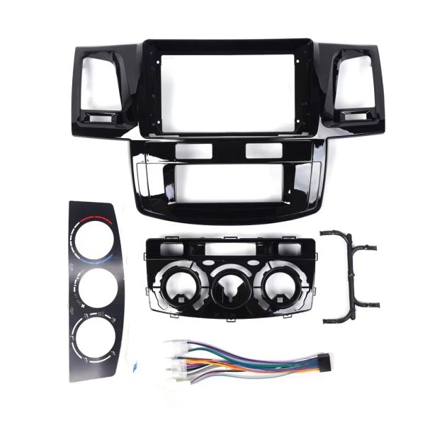 Car Fascia Frame Adapter Android Radio Dash Fitting Panel Kit For Toyota Vigo Hilux Fortuner (FT-072) - Image 2